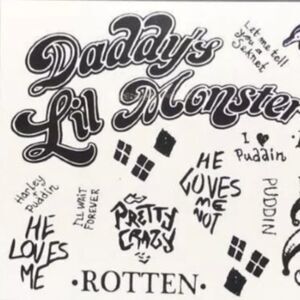 💕5/$18 Suicide Squad Temporary Tattoos